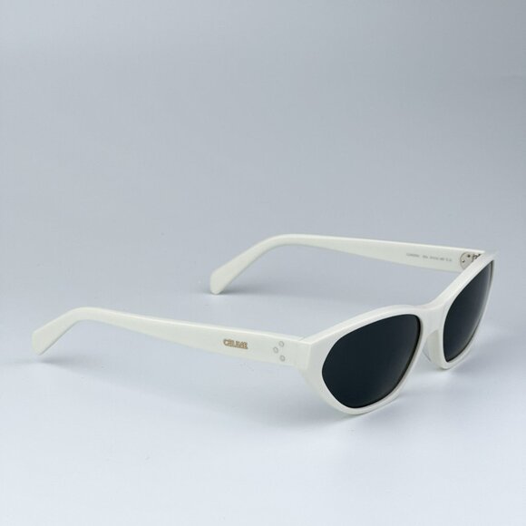 Celine CL40251U 25A BRAND NEW Sunglasses White Grey Cat Eye Women main image 10